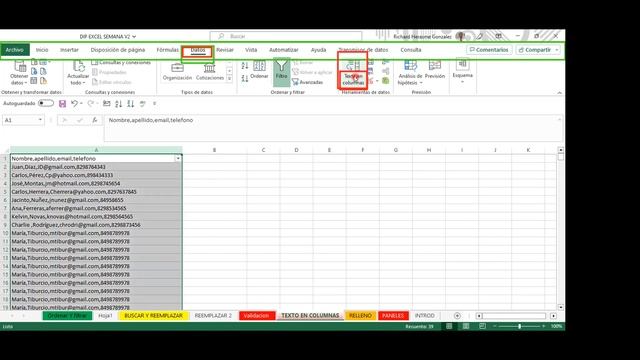Semana 2 Microsoft excel 31 5 2023 смотреть онлайн