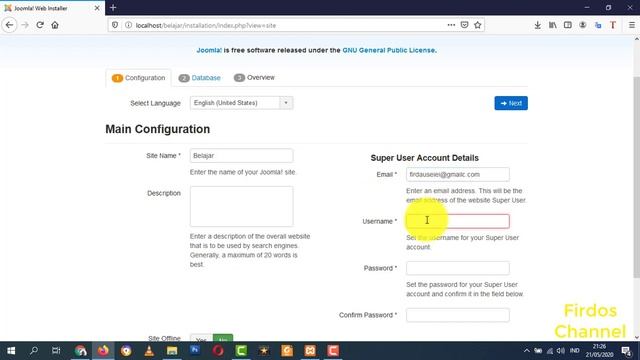 Cara Membuat Website Berbasis Joomla: DOWNLOAD DAN INSTALL JOOMLA DI LOCALHOST #02 смотреть онлайн