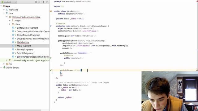 Lambdas on Android: RetroLambda, RxJava and Android Studio смотреть онлайн