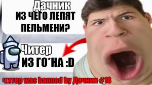 САМЫЙ ТУПОЙ ЧИТЕР В АМОНГ АС #18