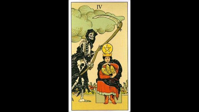 Таро "Четверка Пентаклей" смотреть онлайн