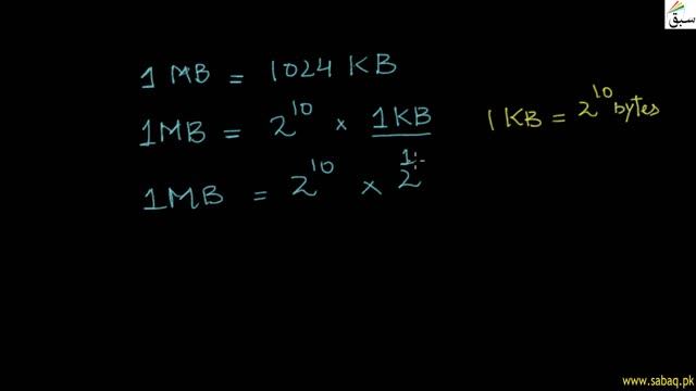 Conversion Of Memory Byte Into Word, Computer Science Lecture | Sabaq.pk смотреть онлайн