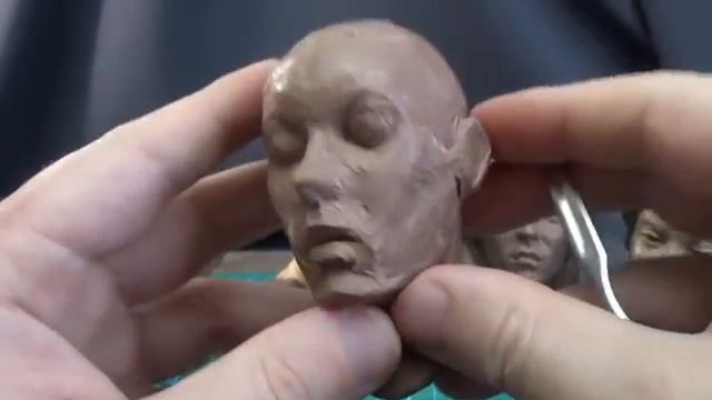 Как лепить женское лицо, кукольное лицо СТЕКА_урок смотреть онлайн