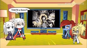 Undertale Reacts to Sans AU Themes. [SB Part 2]