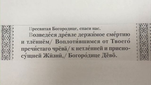 Канон Пасхи + Богородичны (обиход) первый голос смотреть онлайн