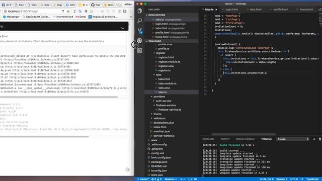 Advanced Firebase Apps with Authentication[permission deny] смотреть онлайн