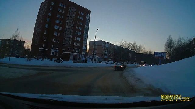 Mio MiVue 618. Вечер смотреть онлайн