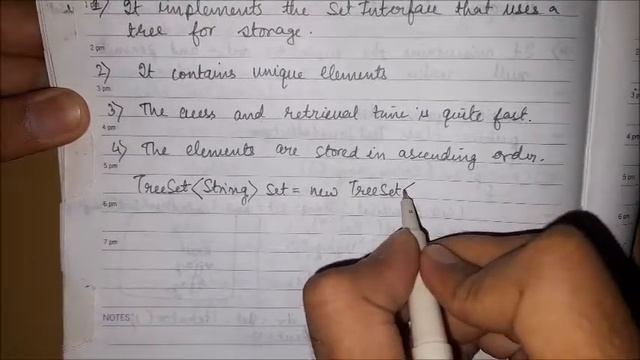 TreeSet in Java смотреть онлайн