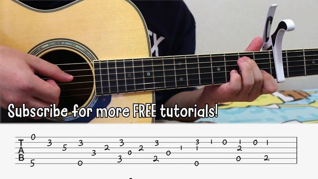 How To Play Enkanomiya Main Theme On Fingerstyle Guitar (Genshin Impact)
