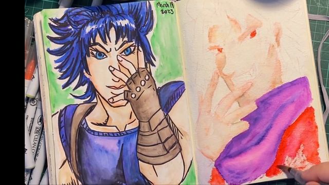 Sketch N' Talk 2: Watercolour Grounds and their bizarre adventure смотреть онлайн