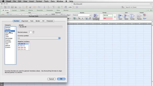 How to Display Numbers as Currency in Excel смотреть онлайн