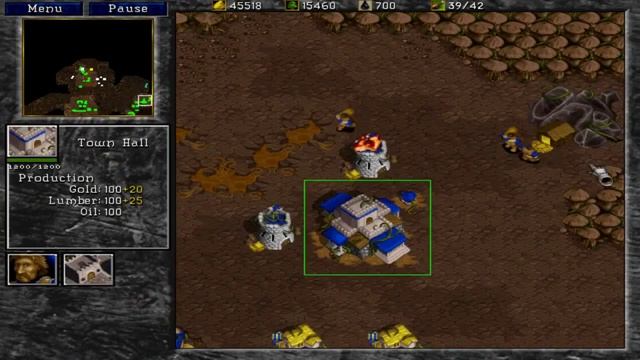 Warcraft II: Beyond the Dark Portal | Level 9 - The Heart of Evil (Human Campaign) смотреть онлайн
