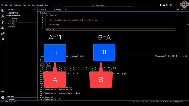 Docstrings in Python | Comments in python | Literals in Python | Constant in Python смотреть онлайн