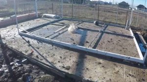 Каркас для дачного домика из металла. Прогулка