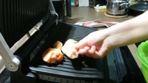 Куриные голени в tefal optigrill xl