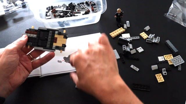 Timelapse building LEGO Speed Champions 007 Aston Martin DB5 - 76911 смотреть онлайн