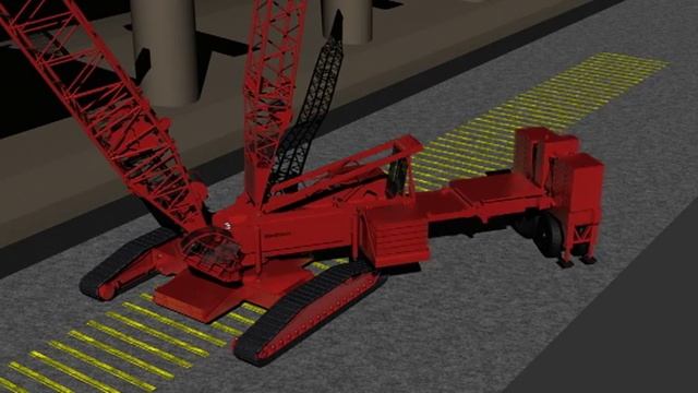 Manitowoc 18000 Crawler Crane