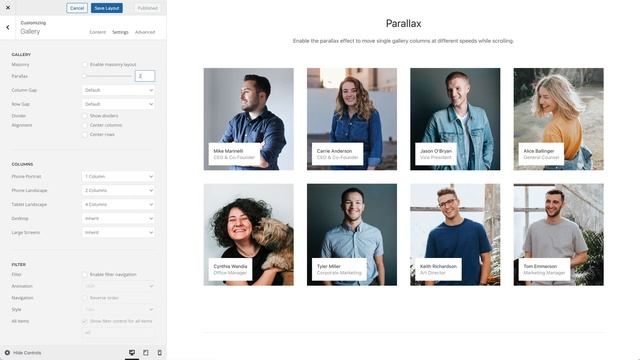 Using the Gallery Element | YOOtheme Documentation (WordPress) смотреть онлайн