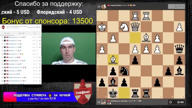 ДЖЕКПОТ❗С возвращением, Ханс! 🤗 ТИТУЛЬНЫЙ ВТОРНИК 🔥 ХАНС МОКЕ НИМАНН 🤖 Vs ДМИТРИЙ АНДРЕЙКИН 🤠