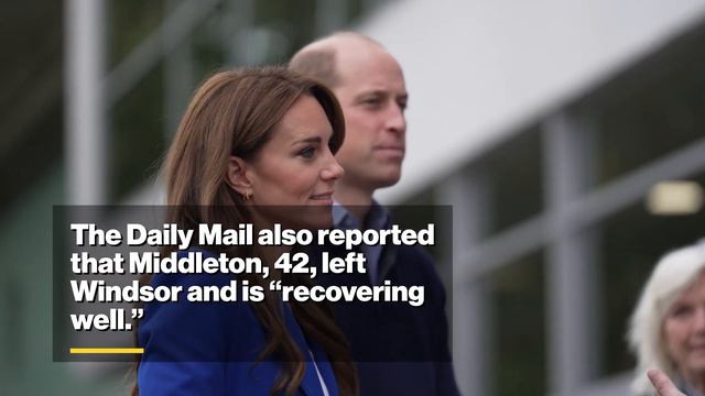 Kate Middleton leaves Windsor Castle for first time post-surgery to join Prince William, kids смотреть онлайн