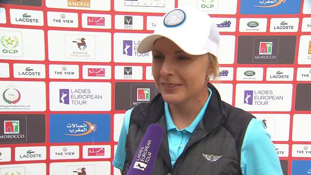 Sarah Kemp Interview Round 3 | Lalla Meryem Cup 2018 смотреть онлайн