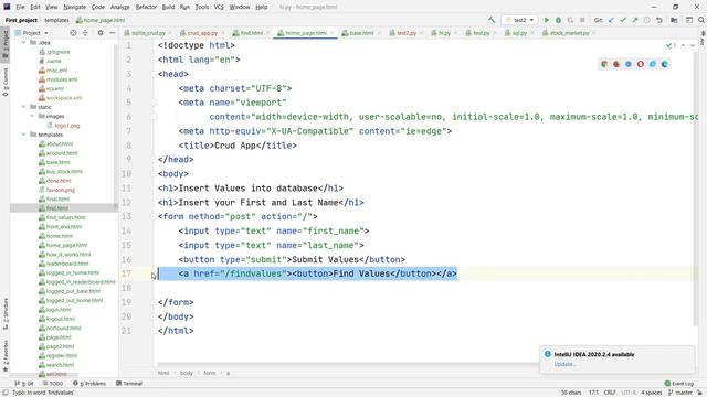 Flask CRUD Application With SQLite| Tutorial 4 | Python Flask смотреть онлайн