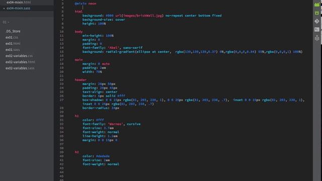 Sass Mixins смотреть онлайн