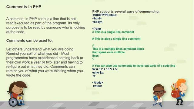 PHP Introduction Part 2 - What is PHP - PHP Syntax and Comments in PHP смотреть онлайн