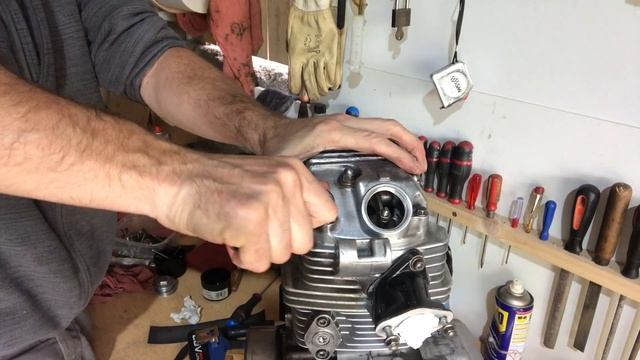 HONDA XLR 125 R Part.7: Montage Kit Cylindre Piston 165cc BERLT Racing