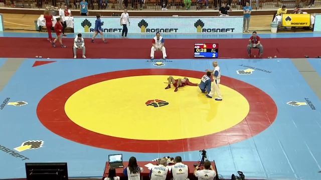World Youth & Junior SAMBO Championships 2017. Day 3. Preliminaries Mat 2 смотреть онлайн