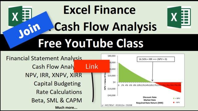 Free Excel Finance Course at YouTube смотреть онлайн