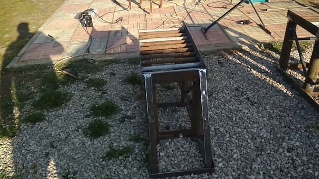 Разборная эстакада для авто своими руками .Часть 1