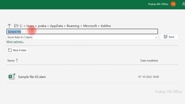 How to Create Excel Add-in | Prabas MS Office смотреть онлайн