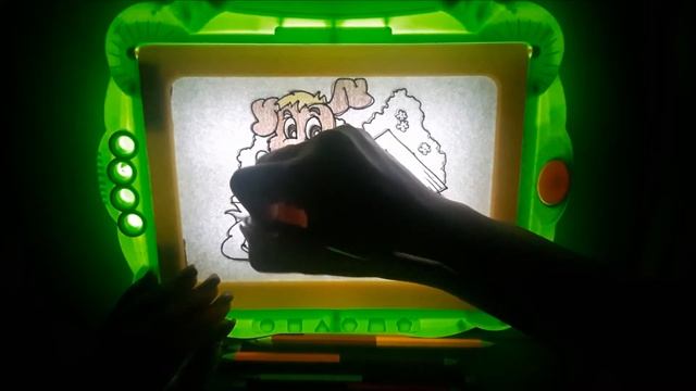 Drawing tablet with light Miracle board Планшет для рисования со светом Чудо доска смотреть онлайн