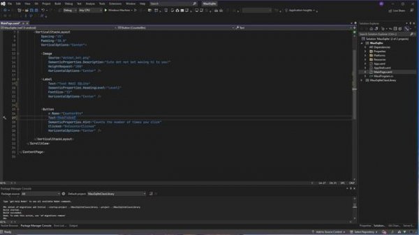 Use EF Core Migrations with SQLite in MAUI Project