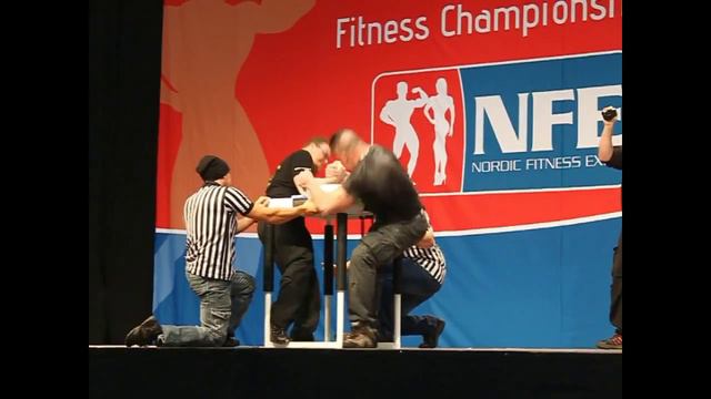 Esa Qvintus vs Juha Salminen | 5 rounds | Nordic Fitness Expo 2014 смотреть онлайн