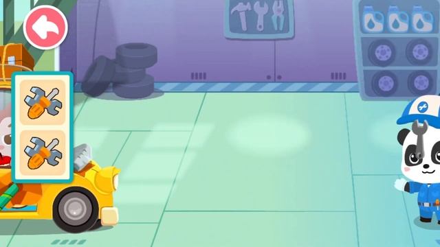 Little Panda's Town Adventure: Auto Mechanic & Builder Fun - BabyBus Gameplay смотреть онлайн