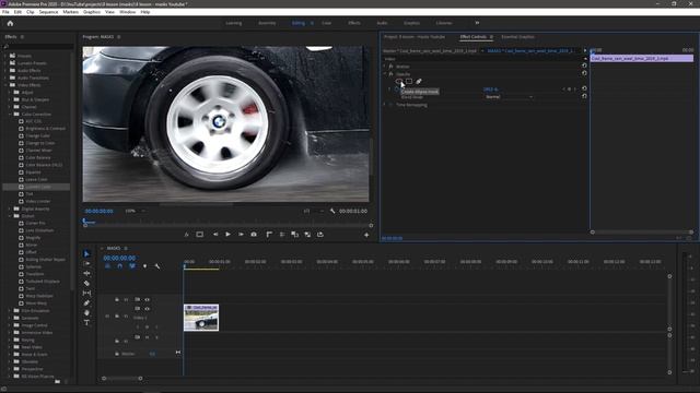 Маски в Premiere Pro 2020. Анимация BMW ? смотреть онлайн