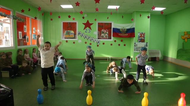 День защитника отечества. Одуванчик, старшая группа смотреть онлайн