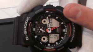 Как настроить время на g shock