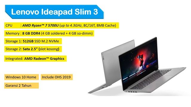 4 Laptop Ryzen 7 5700U 9-12 Jutaan | Ryzen 7 5000 Series | Juli 2021 смотреть онлайн