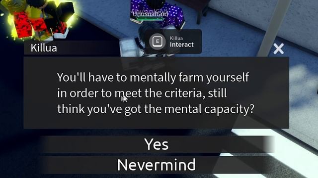 [AUT] i found the Killua NPC... смотреть онлайн