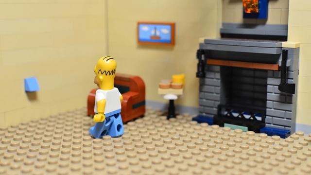 Lego Simpsons Christmas. How to catch Santa Claus. смотреть онлайн