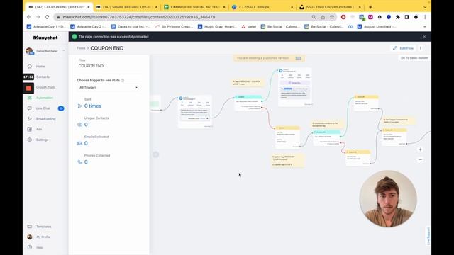 Facebook Ads + Manychat For Restaurants: FULL BUILD 2023 смотреть онлайн