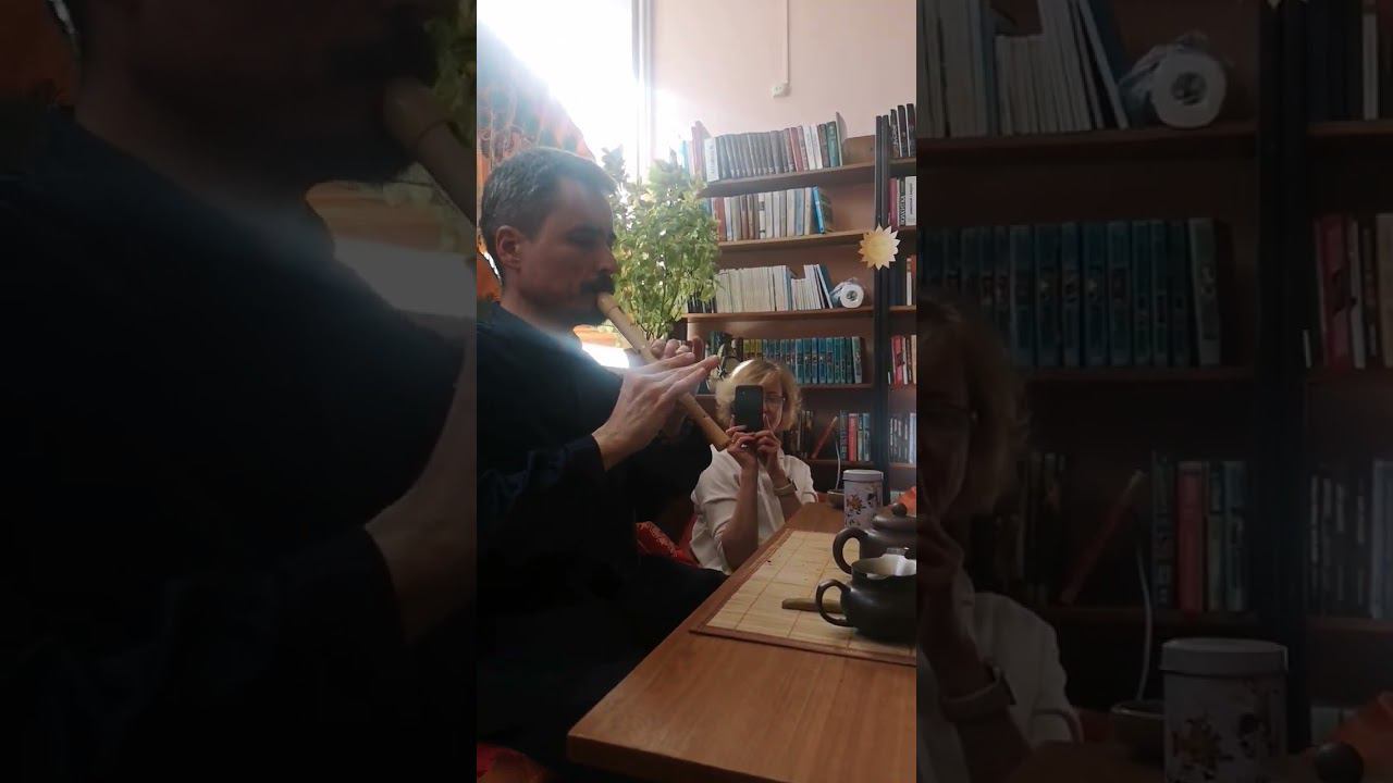 Чай под игру на флейте. Роман Углев #чайнаяцеремония смотреть онлайн
