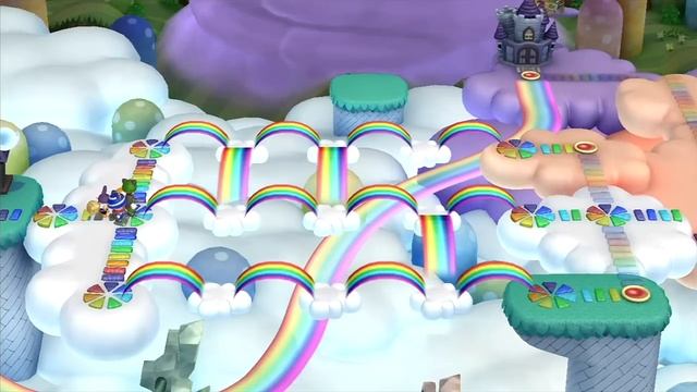 New Super Luigi U Multiplayer Playthrough - Meringue Clouds смотреть онлайн