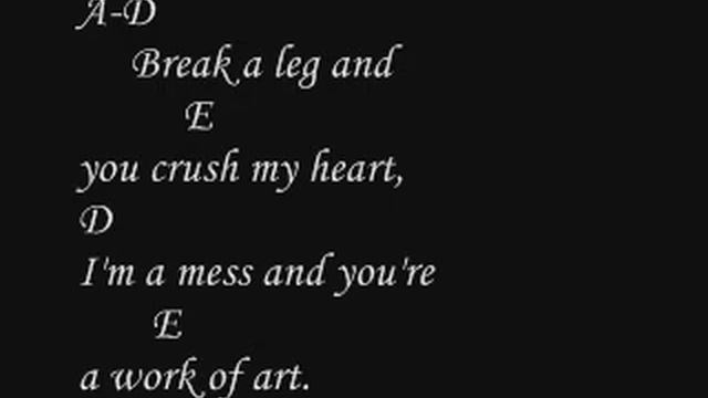 Green Day - ¡Uno! - Fell For You Lyrics And Chords смотреть онлайн