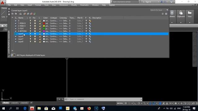 មេរៀន AutoCAD សម្រាប់វិស្វករ ភាគ ១ Layer command in autoCAD смотреть онлайн