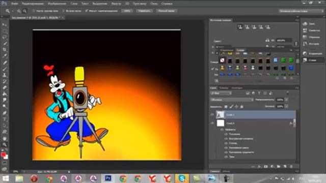 Как создать картинку в фотошопе смотреть онлайн