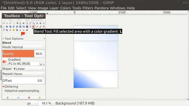 GIMP Blend Tool смотреть онлайн